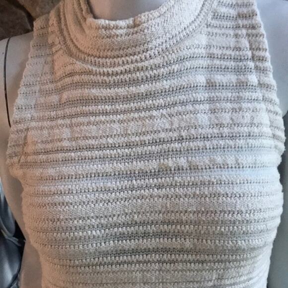 Anthropologie Dolan Piedra Cream Tunic Sheer Tank Women's Size XS - Picture 4 of 9